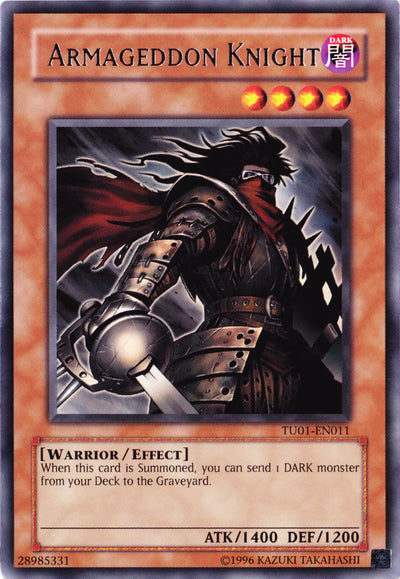 Armageddon Knight [TU01-EN011] Rare | Pegasus Games WI