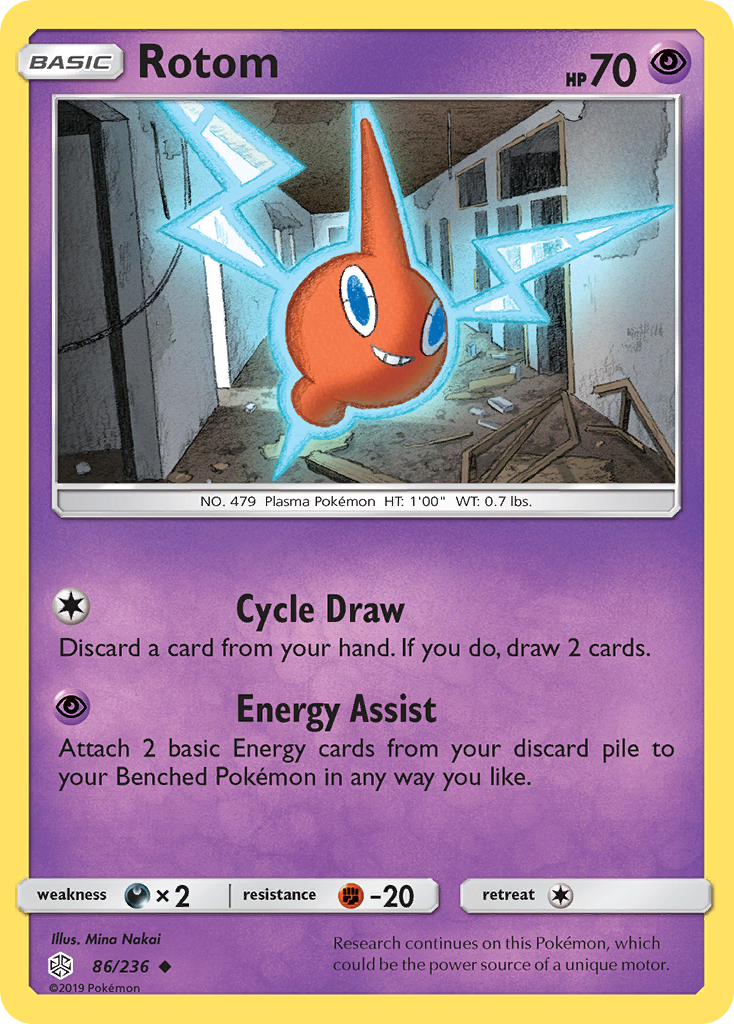 Rotom (86/236) [Sun & Moon: Cosmic Eclipse] | Pegasus Games WI