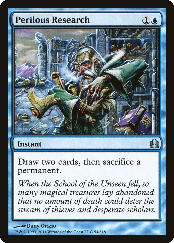 Perilous Research [Commander 2011] | Pegasus Games WI