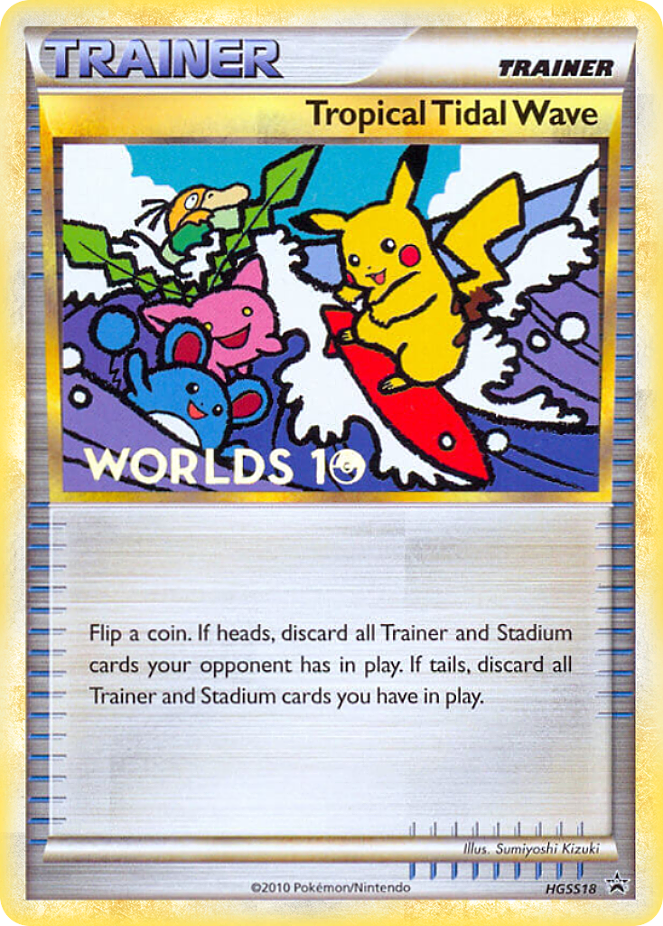 Tropical Tidal Wave (HGSS18) [HeartGold & SoulSilver: Black Star Promos] | Pegasus Games WI