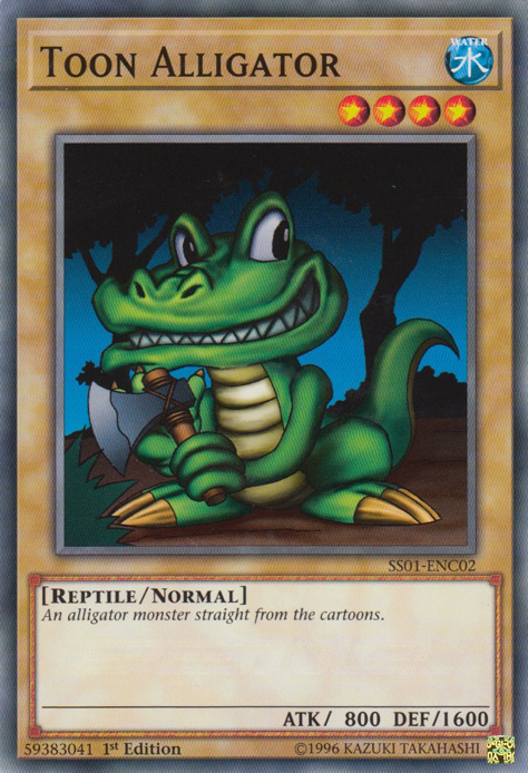 Toon Alligator [SS01-ENC02] Common | Pegasus Games WI