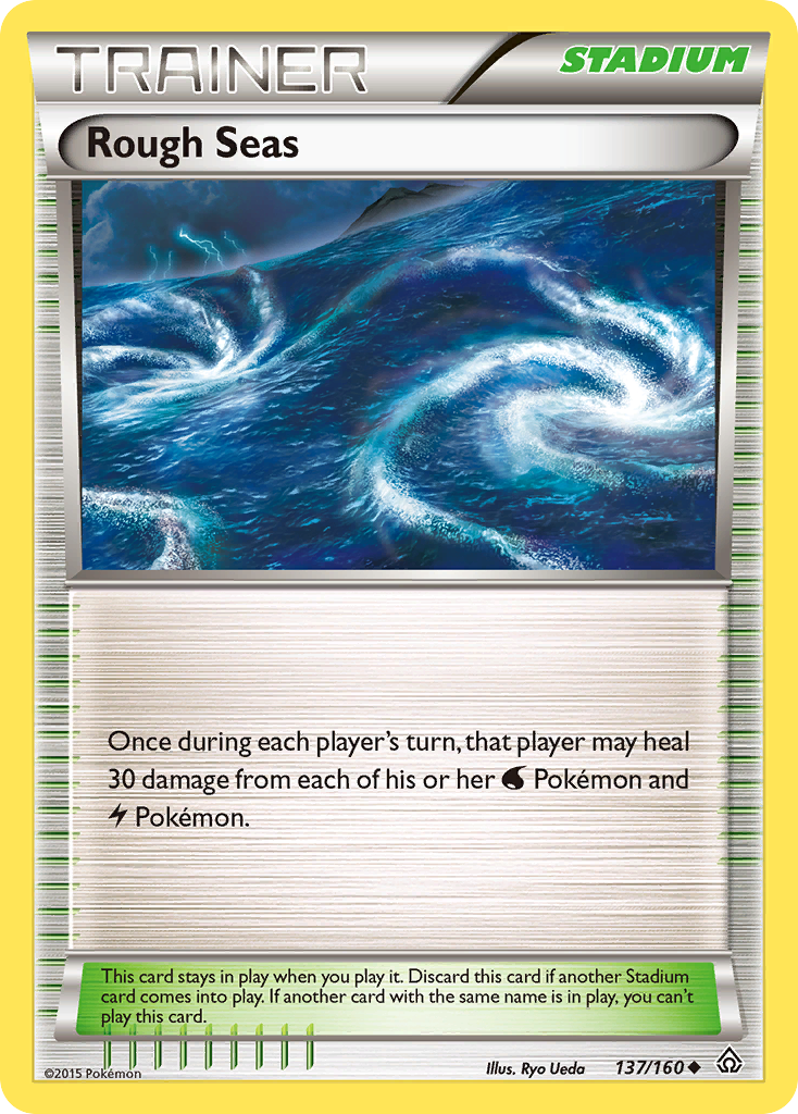 Rough Seas (137/160) [XY: Primal Clash] | Pegasus Games WI