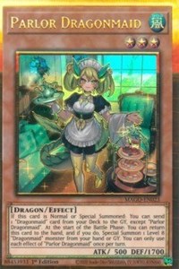 Parlor Dragonmaid [MAGO-EN023] Gold Rare | Pegasus Games WI