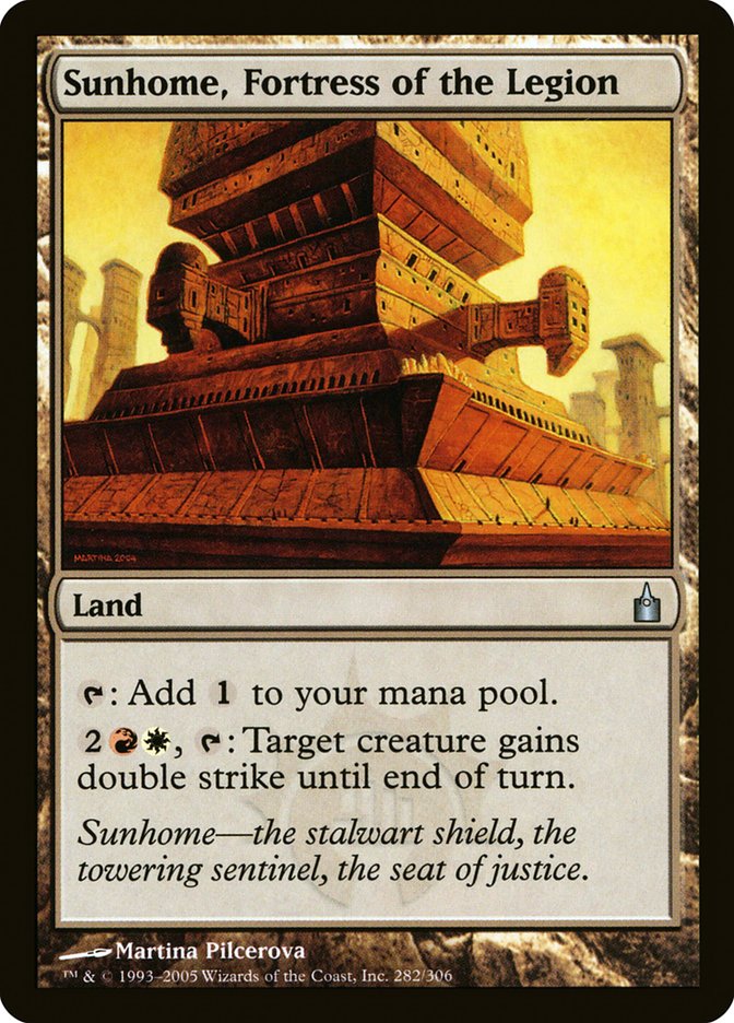 Sunhome, Fortress of the Legion [Ravnica: City of Guilds] | Pegasus Games WI