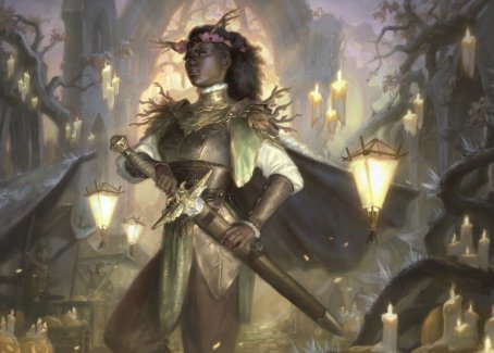 Sungold Sentinel Art Card [Innistrad: Midnight Hunt Art Series] | Pegasus Games WI