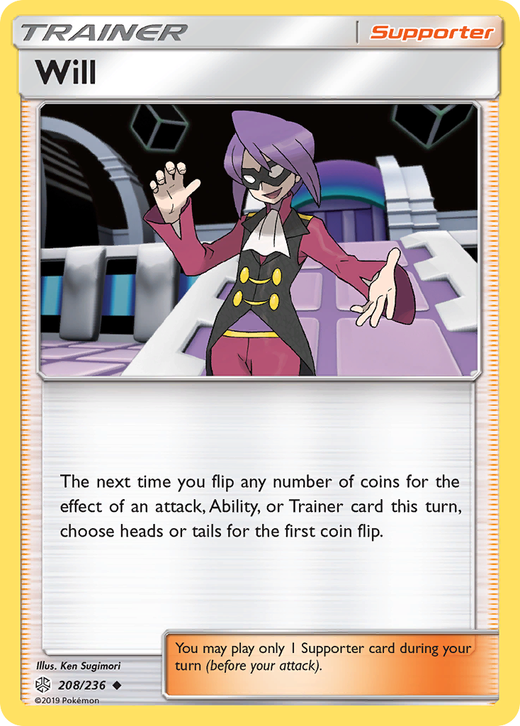 Will (208/236) [Sun & Moon: Cosmic Eclipse] | Pegasus Games WI