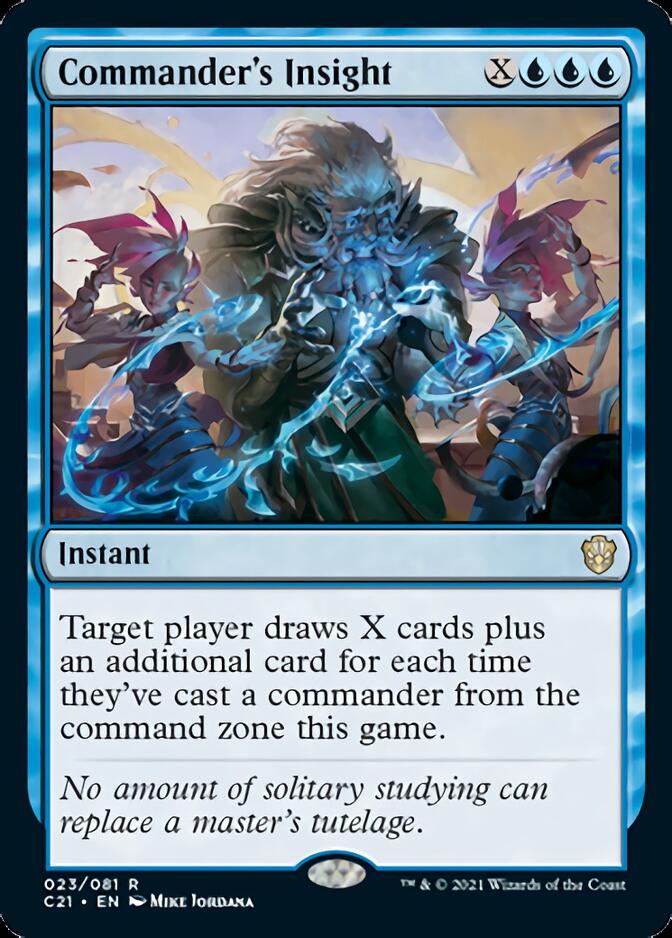 Commander's Insight [Commander 2021] | Pegasus Games WI