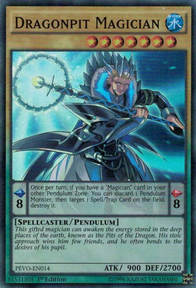 Dragonpit Magician [PEVO-EN014] Super Rare | Pegasus Games WI