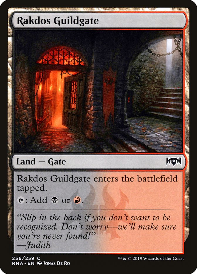 Rakdos Guildgate (256/259) [Ravnica Allegiance] | Pegasus Games WI