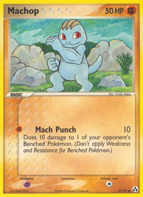 Machop (57/92) [EX: Legend Maker] | Pegasus Games WI