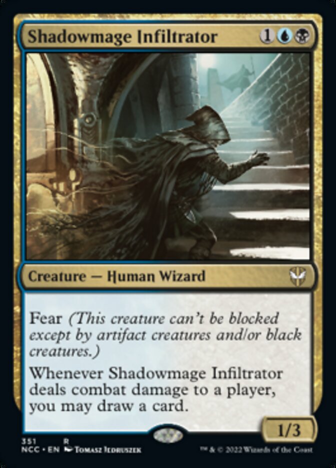 Shadowmage Infiltrator [Streets of New Capenna Commander] | Pegasus Games WI
