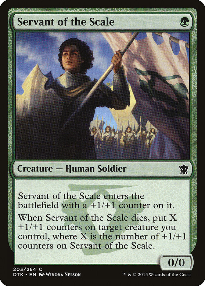 Servant of the Scale [Dragons of Tarkir] | Pegasus Games WI