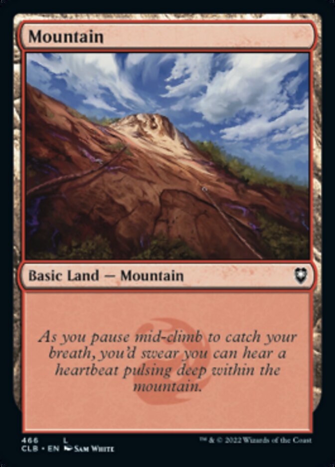Mountain (466) [Commander Legends: Battle for Baldur's Gate] | Pegasus Games WI