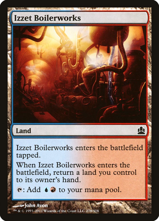 Izzet Boilerworks [Commander 2011] | Pegasus Games WI