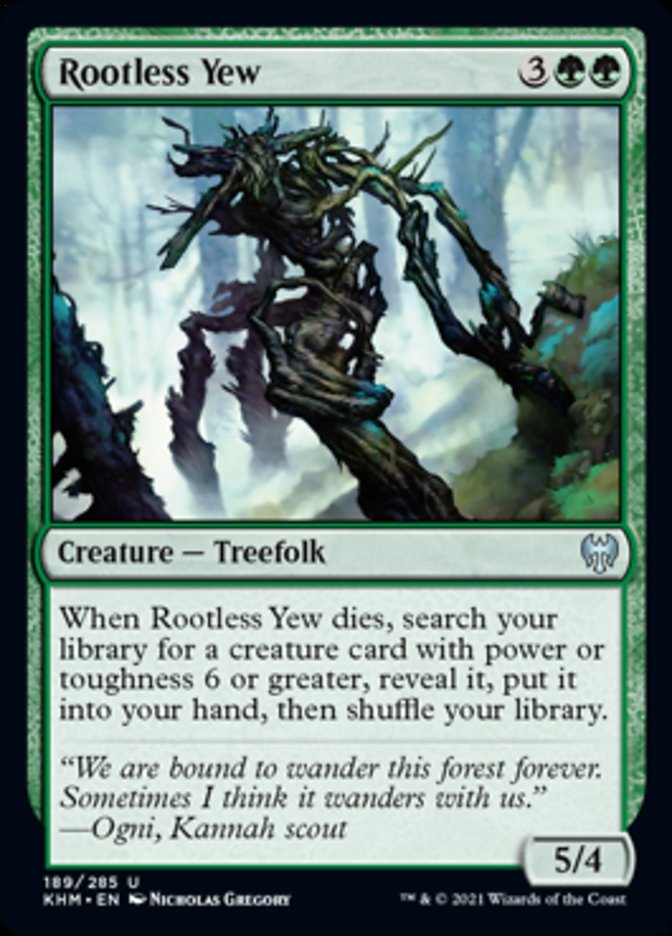 Rootless Yew [Kaldheim] | Pegasus Games WI