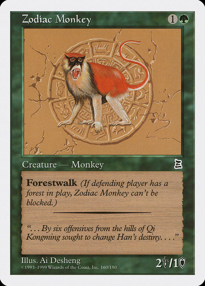 Zodiac Monkey [Portal Three Kingdoms] | Pegasus Games WI