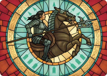 Tori D'Avenant, Fury Rider Art Card [Dominaria United Art Series] | Pegasus Games WI