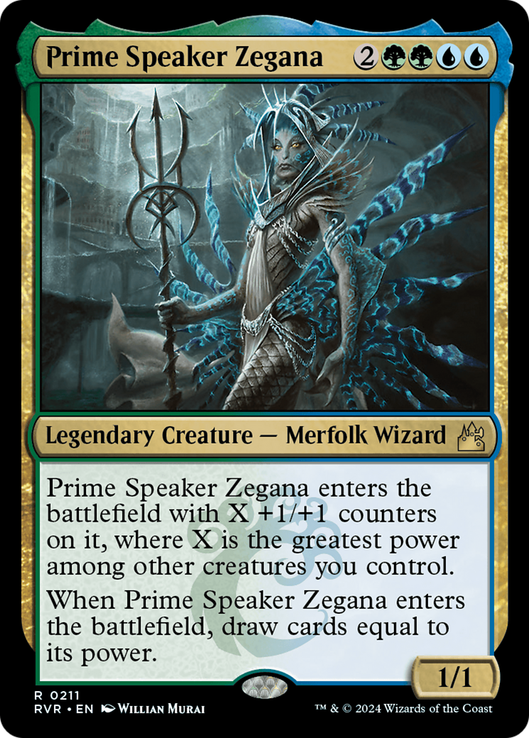 Prime Speaker Zegana [Ravnica Remastered] | Pegasus Games WI