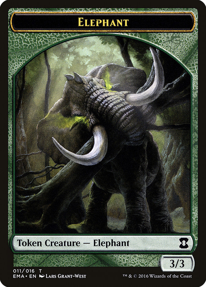 Elephant Token [Eternal Masters Tokens] | Pegasus Games WI