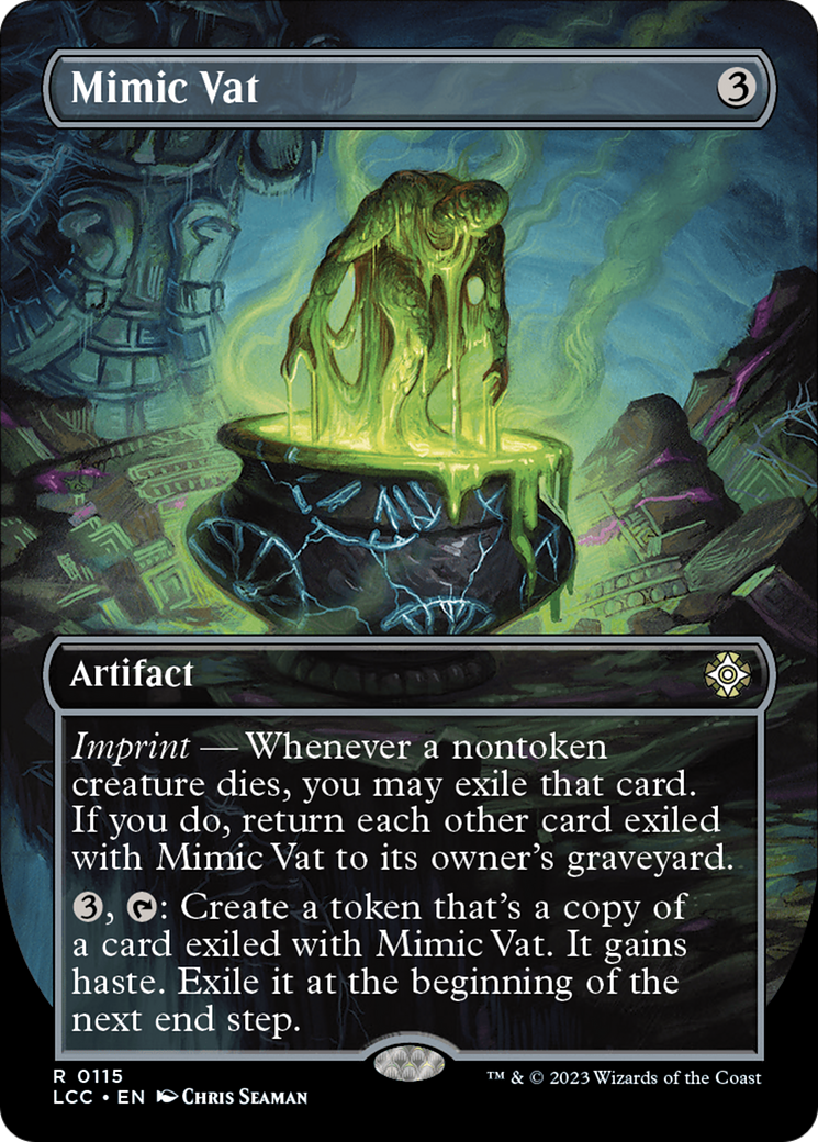 Mimic Vat (Borderless) [The Lost Caverns of Ixalan Commander] | Pegasus Games WI