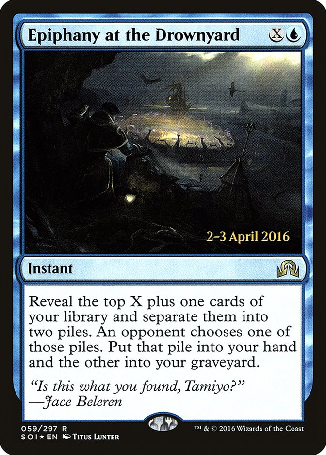 Epiphany at the Drownyard [Shadows over Innistrad Prerelease Promos] | Pegasus Games WI