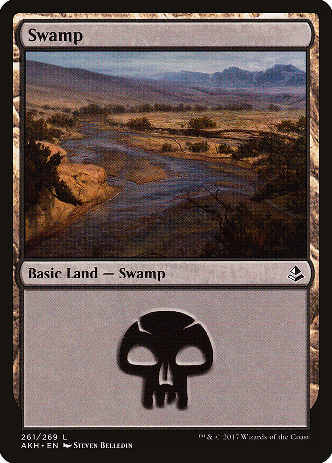 Swamp (261) [Amonkhet] | Pegasus Games WI