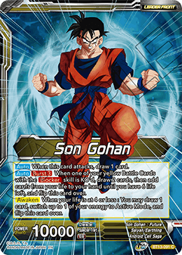 Son Gohan // 	SS Son Gohan, Hope of the Resistance (Common) [BT13-091] | Pegasus Games WI