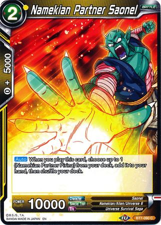 Namekian Partner Saonel [BT7-090] | Pegasus Games WI