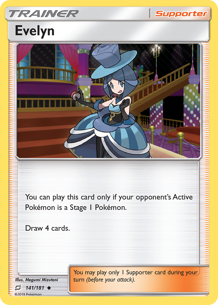 Evelyn (141/181) [Sun & Moon: Team Up] | Pegasus Games WI