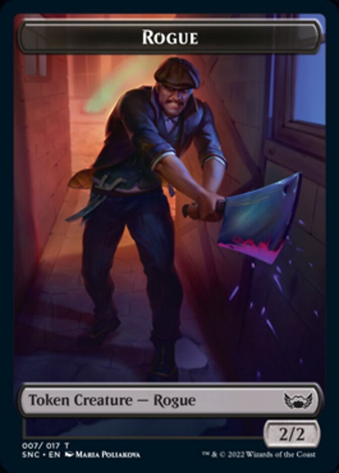 Rogue Token [Streets of New Capenna Tokens] | Pegasus Games WI