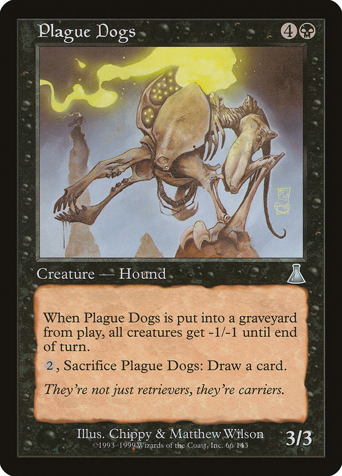 Plague Dogs [Urza's Destiny] | Pegasus Games WI