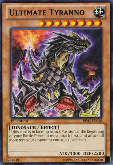 Ultimate Tyranno [BP02-EN045] Rare | Pegasus Games WI