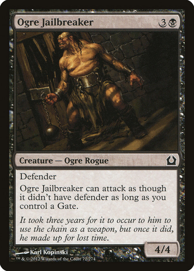 Ogre Jailbreaker [Return to Ravnica] | Pegasus Games WI