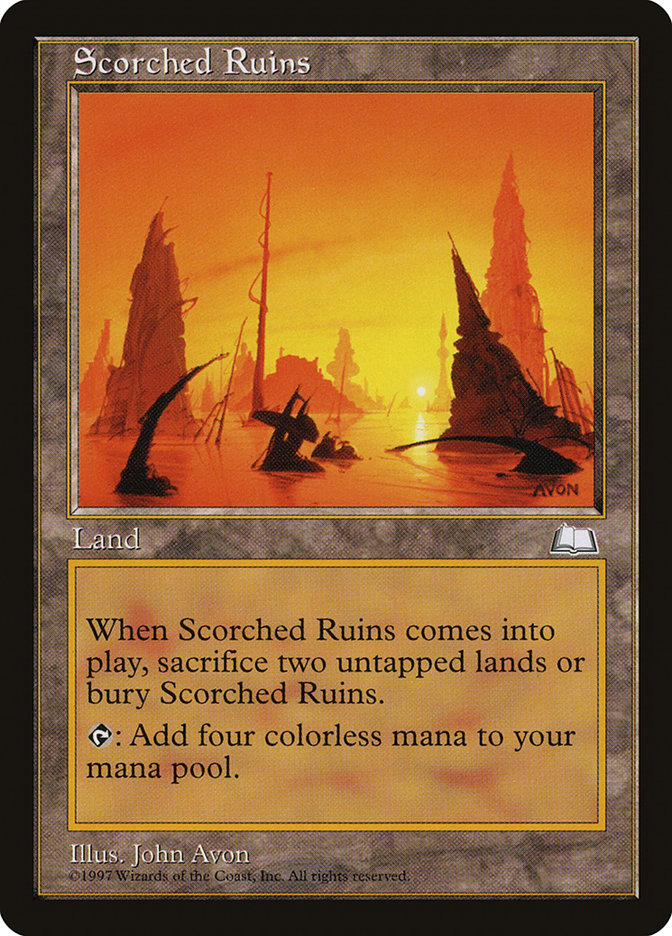 Scorched Ruins [Weatherlight] | Pegasus Games WI