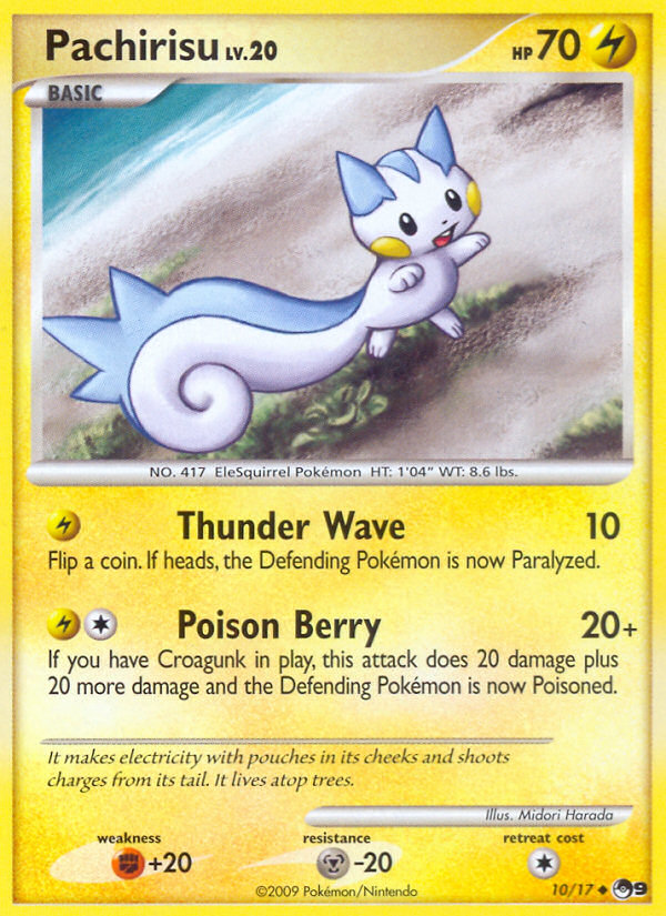 Pachirisu (10/17) [POP Series 9] | Pegasus Games WI