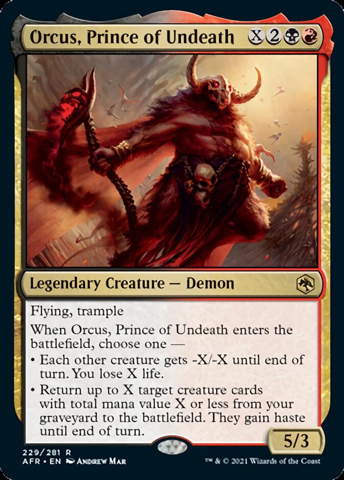 Orcus, Prince of Undeath [Dungeons & Dragons: Adventures in the Forgotten Realms] | Pegasus Games WI