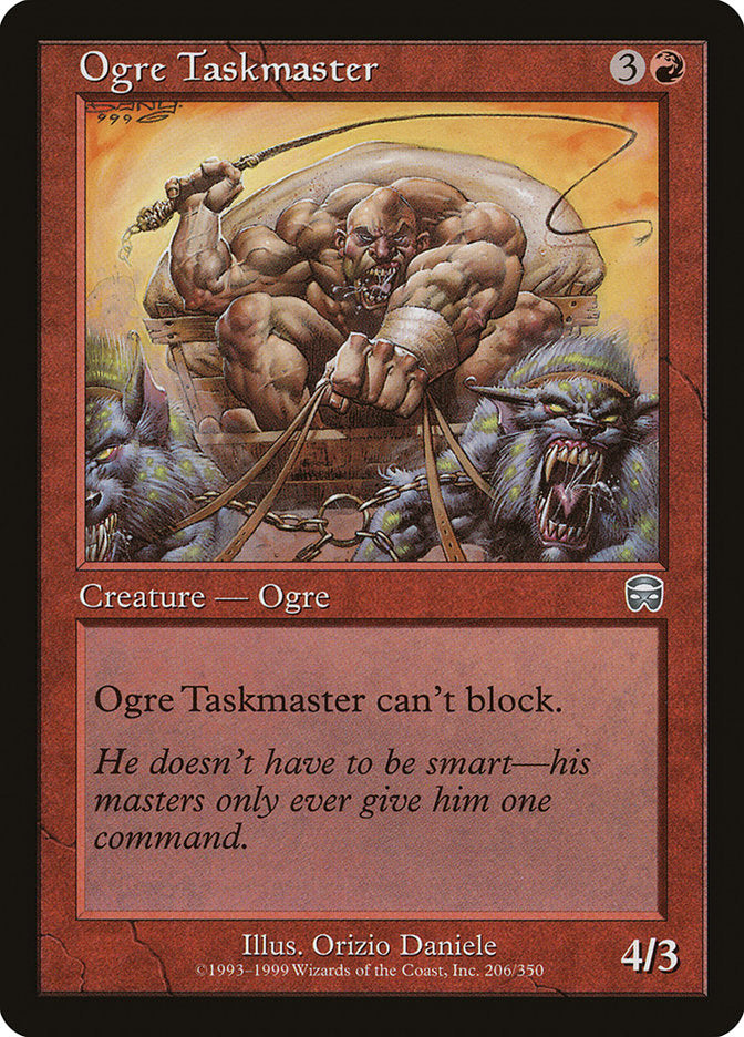 Ogre Taskmaster [Mercadian Masques] | Pegasus Games WI