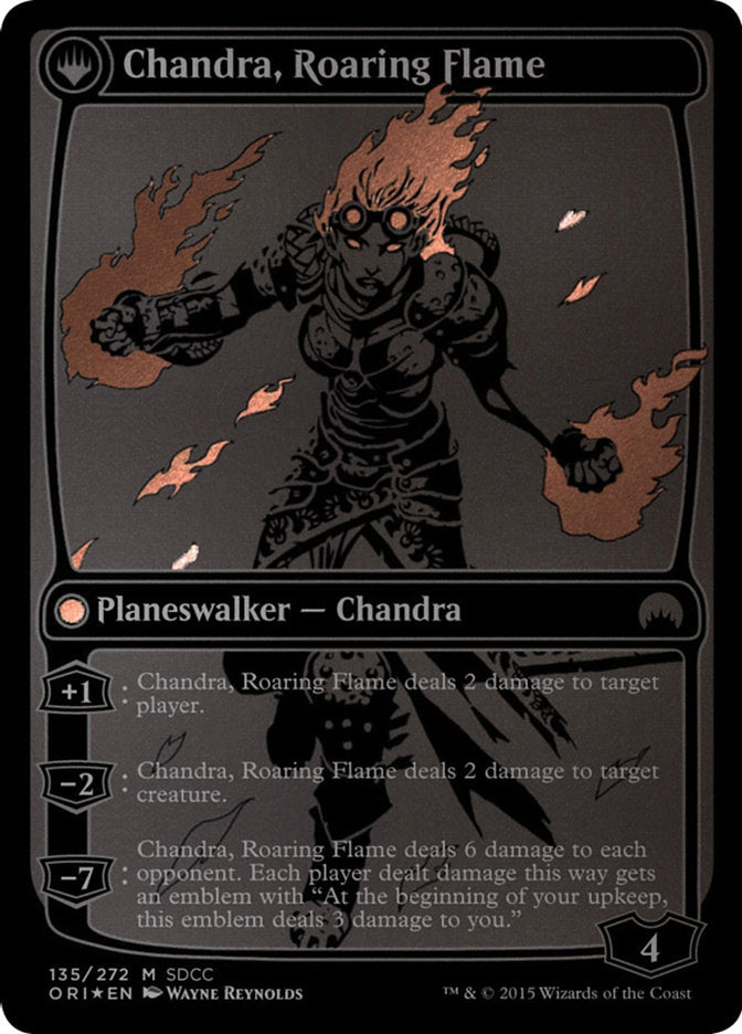 Chandra, Fire of Kaladesh // Chandra, Roaring Flame [San Diego Comic-Con 2015] | Pegasus Games WI