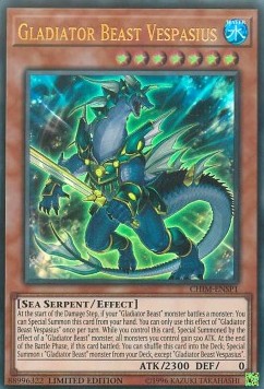 Gladiator Beast Vespasius (CHIM-ENSP1) [CHIM-ENSP1] Ultra Rare | Pegasus Games WI