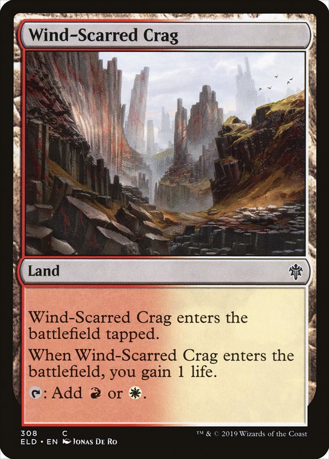 Wind-Scarred Crag [Throne of Eldraine] | Pegasus Games WI