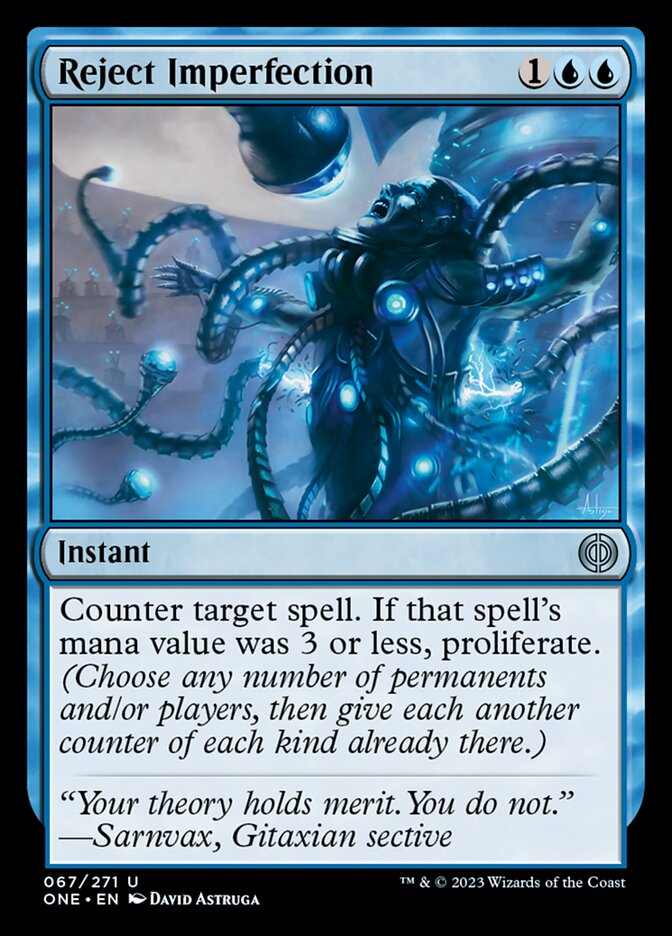 Reject Imperfection [Phyrexia: All Will Be One] | Pegasus Games WI
