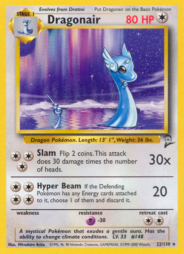 Dragonair (22/130) [Base Set 2] | Pegasus Games WI