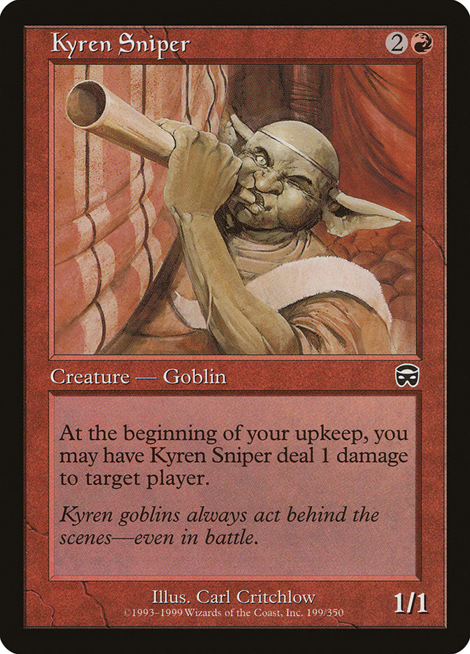 Kyren Sniper [Mercadian Masques] | Pegasus Games WI