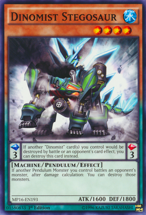 Dinomist Stegosaur [MP16-EN193] Common | Pegasus Games WI