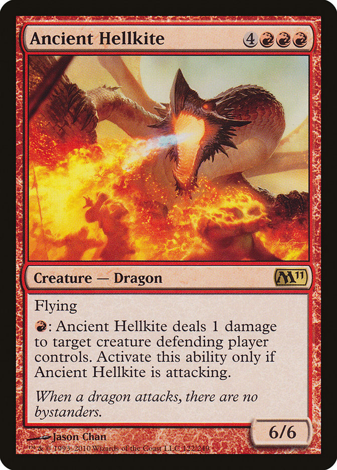 Ancient Hellkite [Magic 2011] | Pegasus Games WI
