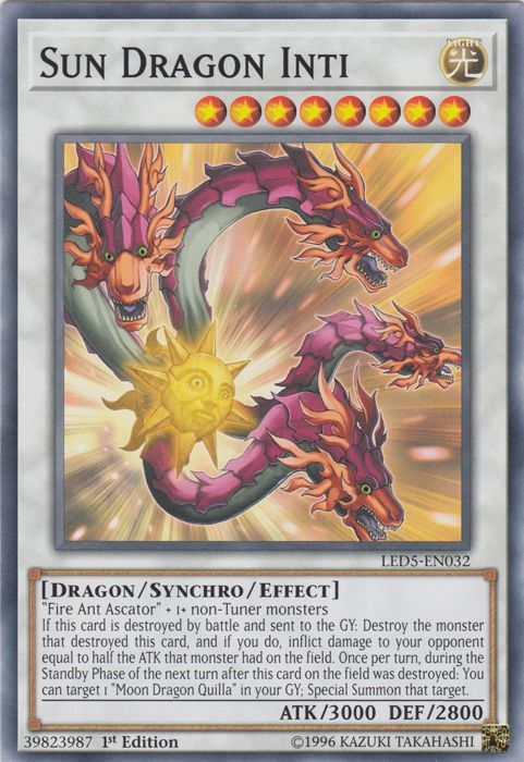 Sun Dragon Inti [LED5-EN032] Common | Pegasus Games WI