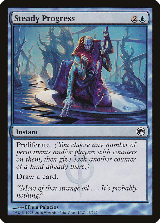 Steady Progress [Scars of Mirrodin] | Pegasus Games WI