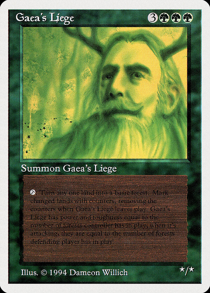 Gaea's Liege [Summer Magic / Edgar] | Pegasus Games WI