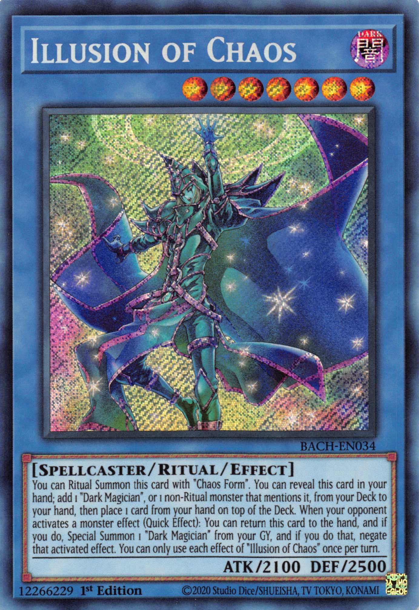 Illusion of Chaos [BACH-EN034] Secret Rare | Pegasus Games WI