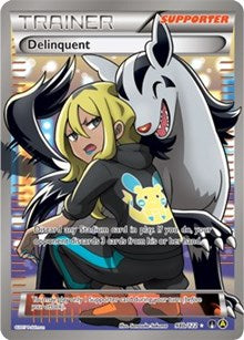 Delinquent (98b/122) (Full Art) (Alternate Art Promo) [XY: BREAKpoint] | Pegasus Games WI